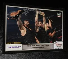 The Shield [Purple] Wrestling Cards 2014 Topps WWE Road to Wrestlemania Prices