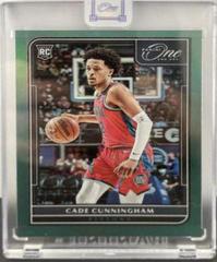 Cade Cunningham [Green] Basketball Cards 2021 Panini One and One Prices