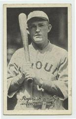 Rogers Hornsby Baseball Cards 1921 Exhibits Prices