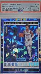 Tre Mann [Cracked Ice] Basketball Cards 2021 Panini Contenders Rookie of the Year Prices