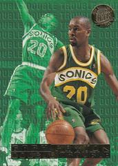 Gary Payton [Gold Medallion] #7 Basketball Cards 1995 Ultra Double Trouble Prices