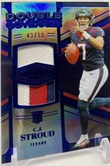 C. J. Stroud [Purple] #DC-2 Football Cards 2023 Panini Plates and Patches Double Coverage Prices