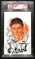 Hal Newhouser #214 Baseball Cards 1994 Perez Steele HOF Postcard Prices