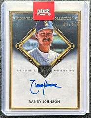 Randy Johnson #HAFA-RJO Baseball Cards 2023 Topps Gilded Collection Gold Framed Hall of Famers Autographs Prices