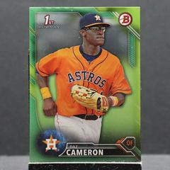 Daz Cameron [Green] #BP1 Baseball Cards 2016 Bowman Prospects Prices