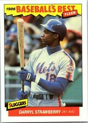 Darryl Strawberry #38 Baseball Cards 1986 Fleer Baseball's Best Prices