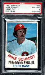 Mike Schmidt [Hand Cut] Baseball Cards 1977 Hostess Prices