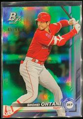 Shohei Ohtani [Green] #2 Baseball Cards 2019 Bowman Platinum Prices