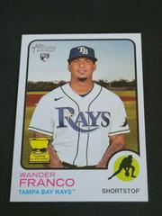 Wander Franco [Error] #347 Baseball Cards 2022 Topps Heritage Prices