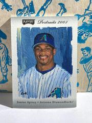 Junior Spivey [Autograph Gold] Baseball Cards 2003 Playoff Portraits Prices
