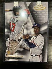 Ronald Acuna Jr. [Class 1 5X7 Gold] Baseball Cards 2018 Topps Gold Label Prices
