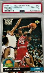 Michael Jordan [Italian] Basketball Cards 1992 Upper Deck International Prices