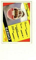 Chiefs Team Leaders [Carlos Carson] Football Cards 1984 Topps Prices