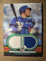 Freddie Freeman [Green Single Player] Baseball Cards 2024 Topps Tribute Dual Relic Prices