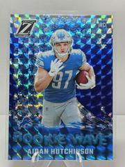 Aidan Hutchinson [Blue] Football Cards 2022 Panini Zenith Rookie Wave Prices