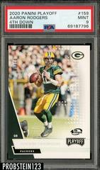 Aaron Rodgers [4th Down] #159 Football Cards 2020 Panini Playoff Prices