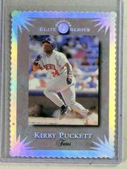 Kirby Puckett #57 Baseball Cards 1995 Panini Donruss Elite Prices