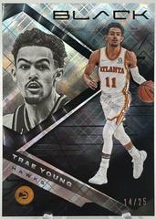 Trae Young [Gold] #21 Basketball Cards 2021 Panini Black Prices
