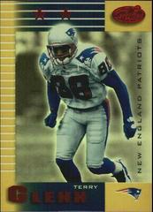 Terry Glenn [Mirror Gold] #129 Football Cards 1999 Leaf Certified Prices