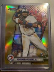 Vladimir Guerrero Jr. [Gold Refractor] #26 Baseball Cards 2019 Bowman's Best Prices
