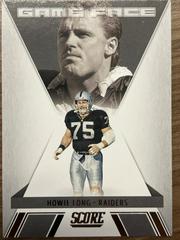 Howie Long Football Cards 2021 Panini Score Game Face Prices