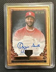 Ozzie Smith [Onyx] #GOG-OS Baseball Cards 2023 Topps Gilded Collection Gallery of Gold Autographs Prices