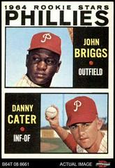 Phillies Rookies [Briggs, Cater] Baseball Cards 1964 Topps Prices