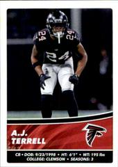 A.J. Terrell Football Cards 2022 Panini NFL Stickers Prices