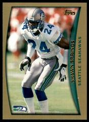 Shawn Springs Football Cards 1998 Topps Prices