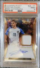 Christian Pulisic Soccer Cards 2016 Panini Select Jersey Autographs Prices