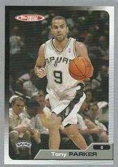 Tony Parker [Silver] Basketball Cards 2005 Topps Total Prices