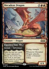 Decadent Dragon // Expensive Taste Magic Wilds of Eldraine Prices