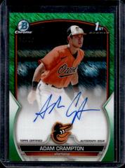 Adam Crampton [Green Shimmer] #CPA-CAN Baseball Cards 2023 Bowman Chrome Prospect Autographs Prices