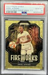 Ariel Atkins [Gold Vinyl] #13 Basketball Cards 2023 Panini Prizm WNBA Fireworks Prices
