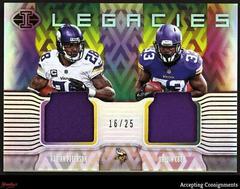Adrian Peterson, Dalvin Cook [Black] #48 Football Cards 2018 Panini Illusions Prices