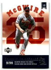 Mark McGwire [Tribute to McGwire] #102 Baseball Cards 2002 Upper Deck Prospect Premieres Prices