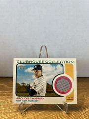 Aroldis Chapman Baseball Cards 2022 Topps Heritage Clubhouse Collection Relics Prices