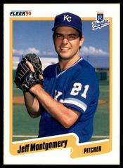 Jeff Montgomery #115 Baseball Cards 1990 Fleer Prices