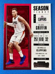 Blake Griffin Basketball Cards 2017 Panini Contenders Prices