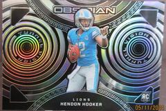 Hendon Hooker [Yellow Electric Etch] #5 Football Cards 2023 Panini Obsidian Tunnel Vision Prices
