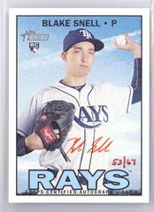 Blake Snell [Red Ink] #ROA-BS Baseball Cards 2016 Topps Heritage Real One Autographs Prices