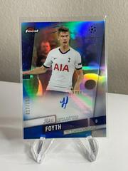 Juan Foyth [Blue Refractor] Soccer Cards 2019 Finest UEFA Champions League Autographs Prices