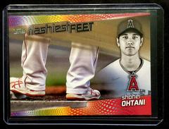Shohei Ohtani [Gold] Baseball Cards 2022 Topps Flashiest Feet Prices