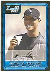 Samuel Deduno Baseball Cards 2006 Bowman Prospects Prices