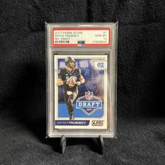 Mitchell Trubisky Football Cards 2017 Panini Score NFL Draft Prices