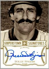 Rollie Fingers #HOF-ROL Baseball Cards 2013 Panini Cooperstown Signatures Prices