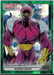 Baron Zemo [Green Crackle] Marvel 2023 Upper Deck Platinum Prices