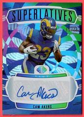 Cam Akers #SS-CA Football Cards 2022 Panini Illusions Superlatives Autographs Prices