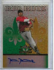 Rio Ruiz [Autograph] Baseball Cards 2012 Leaf Valiant Prices