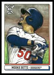 Mookie Betts Baseball Cards 2021 Topps Big League Art of the Game Prices